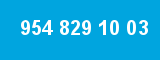 954 829 10 03
